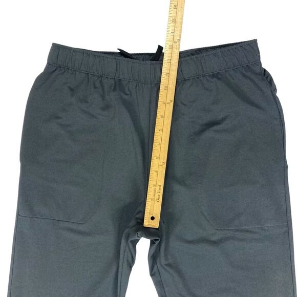 Asics Jogger Pants Mens M Gray Loungewear Comfortable Workwear Sweat Pants New - Picture 10 of 15